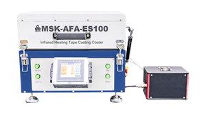 MSK-AFA-ES100 紅外烘干平板涂覆機  操作視頻