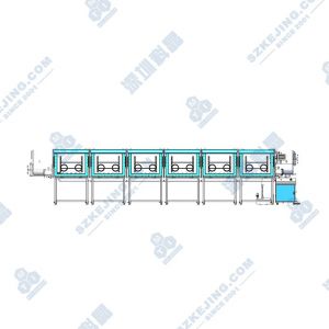 前開門式六節單面六工位手套箱